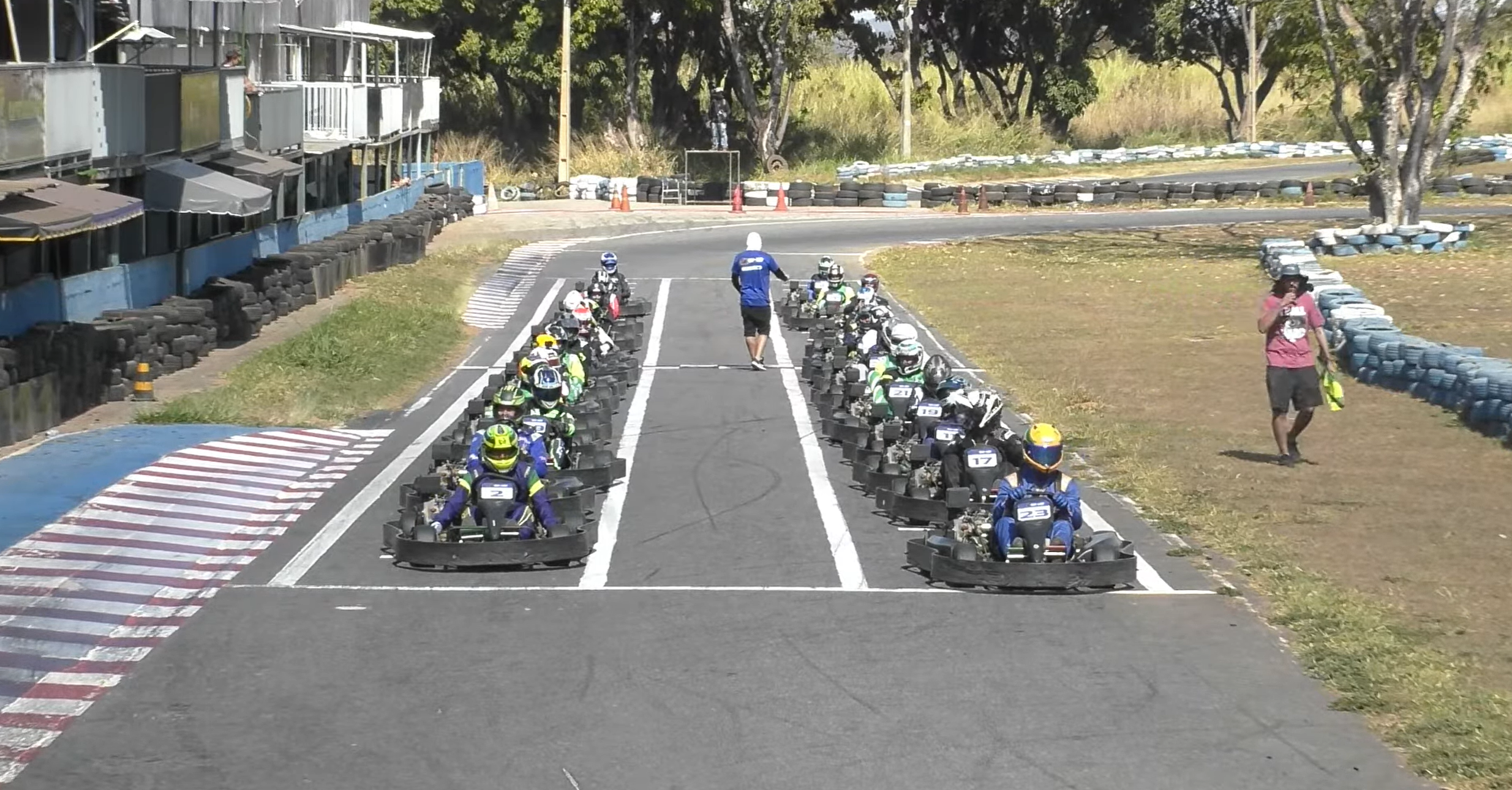 1º Festival de Kart Rental do DF — Grid de Largada