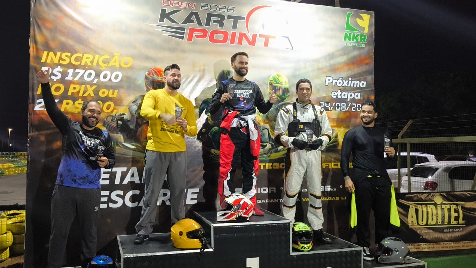 10ª Etapa — Pódio da Série B